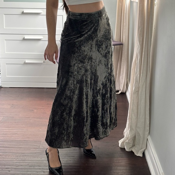 NWT Zara | Velvet Skirt - Picture 1 of 5